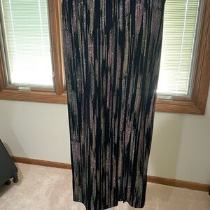 Top shop Elegant Black and Gold Women's Skirt